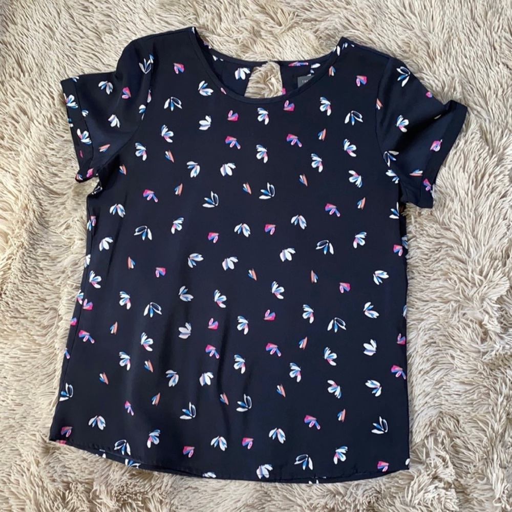 The Limited floral short sleeves top